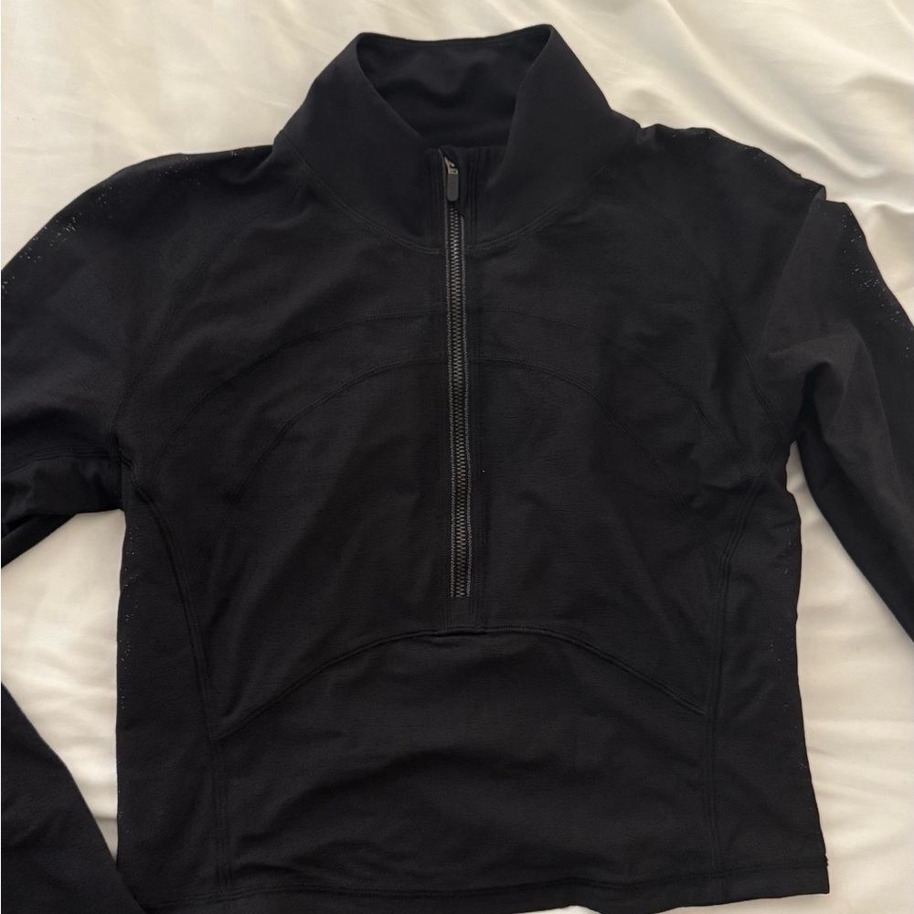 Lululemon Cropped Half Zip Jacket - image 1